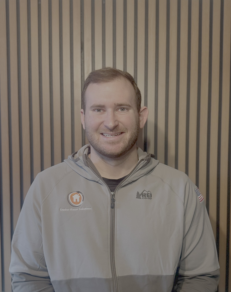 Headshot of Evan Welch from Senior Home Solutions, smiling